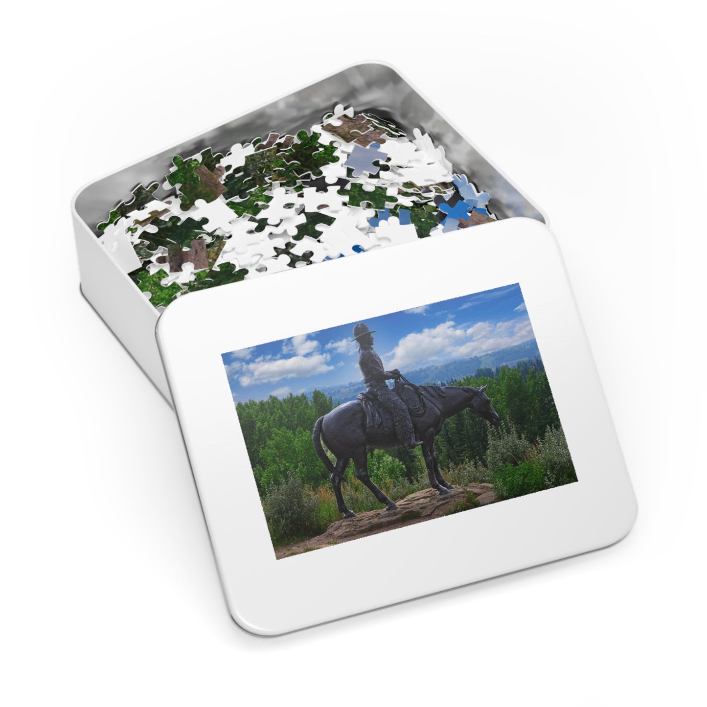 Jigsaw Puzzle - Men of Vision Statue