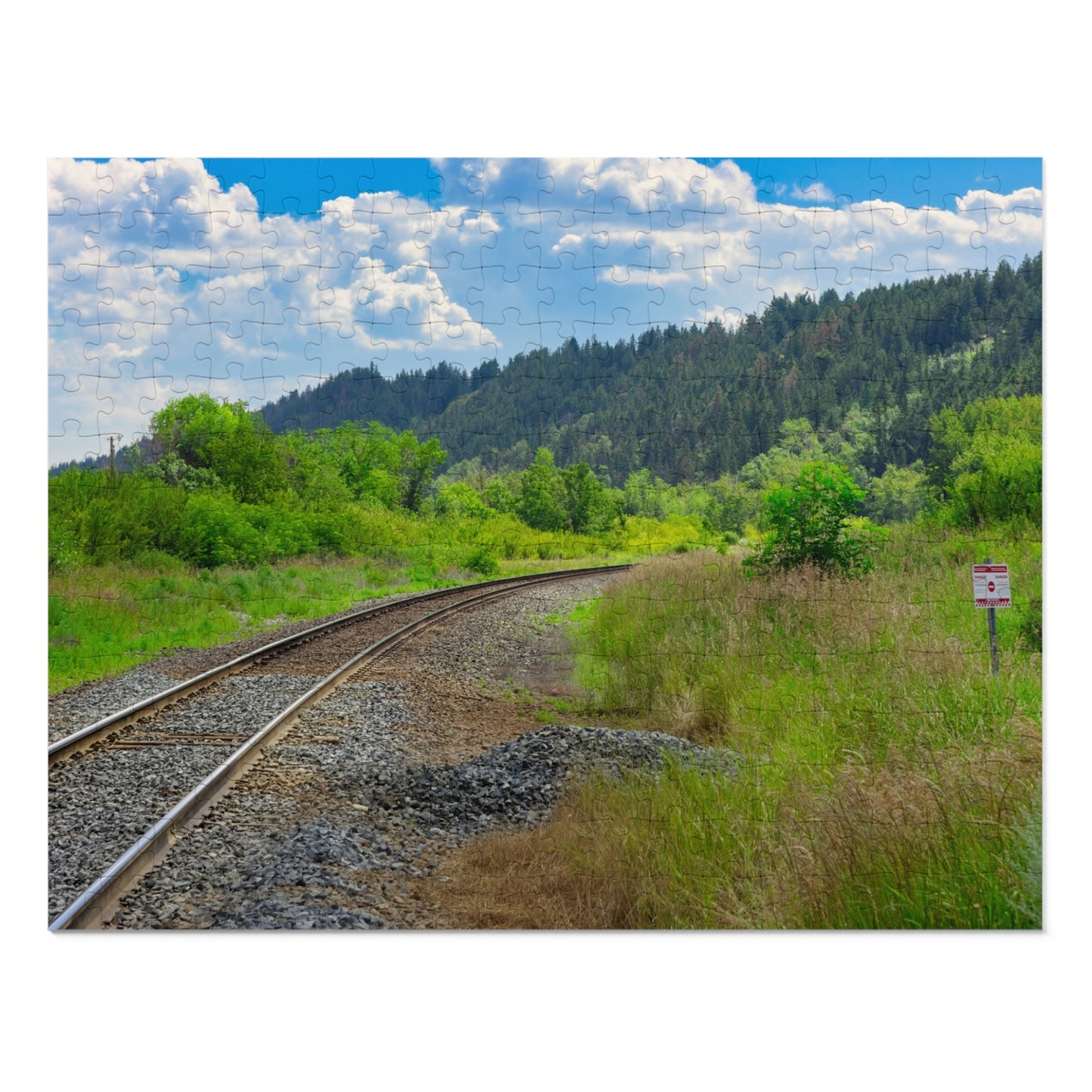 Jigsaw Puzzle - Edworthy Park CPKC Tracks