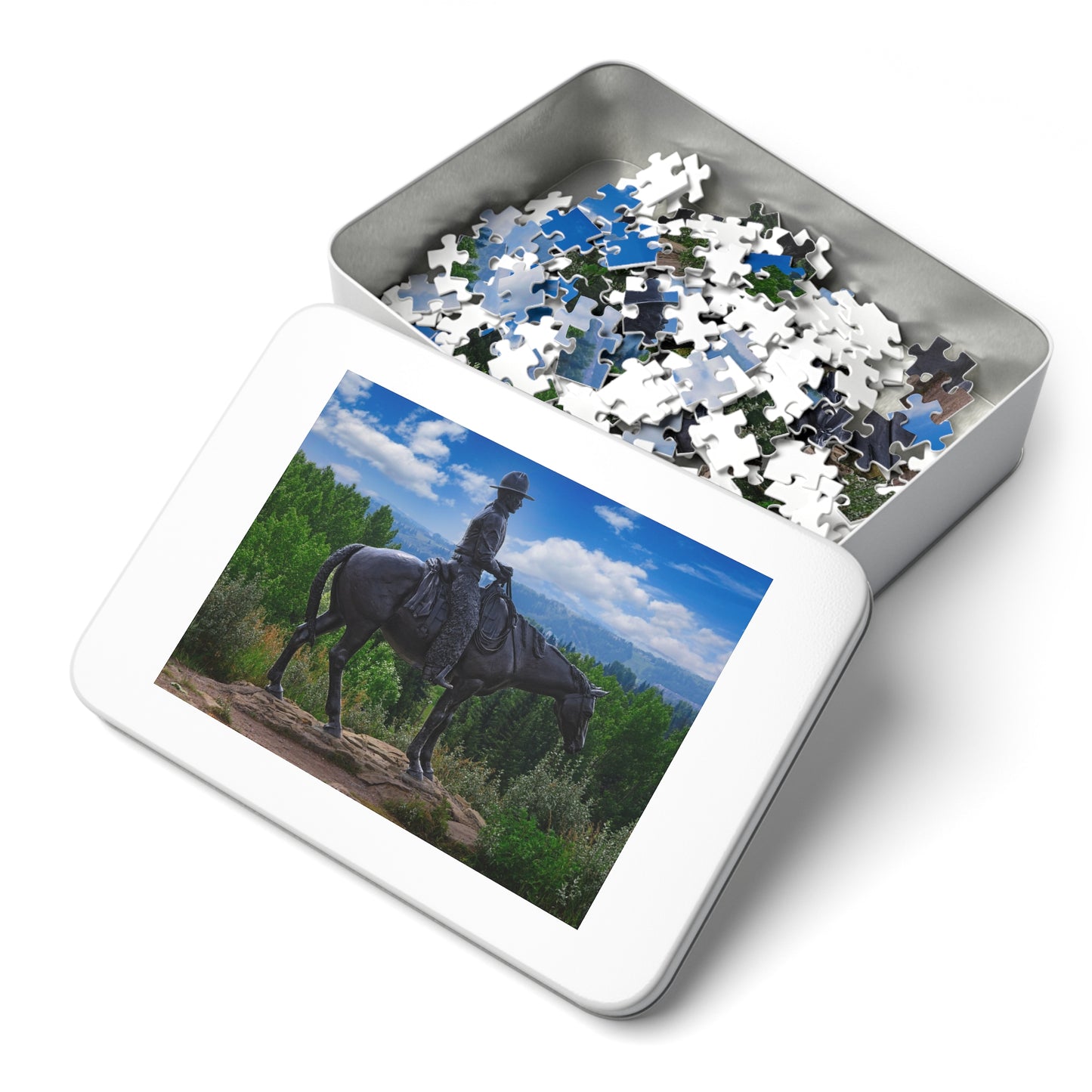 Jigsaw Puzzle - Men of Vision Statue