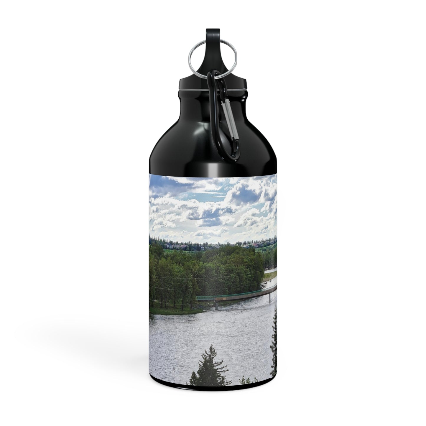 Oregon Sport Bottle - Bow River Fish Creek Park Mallard Point HDR