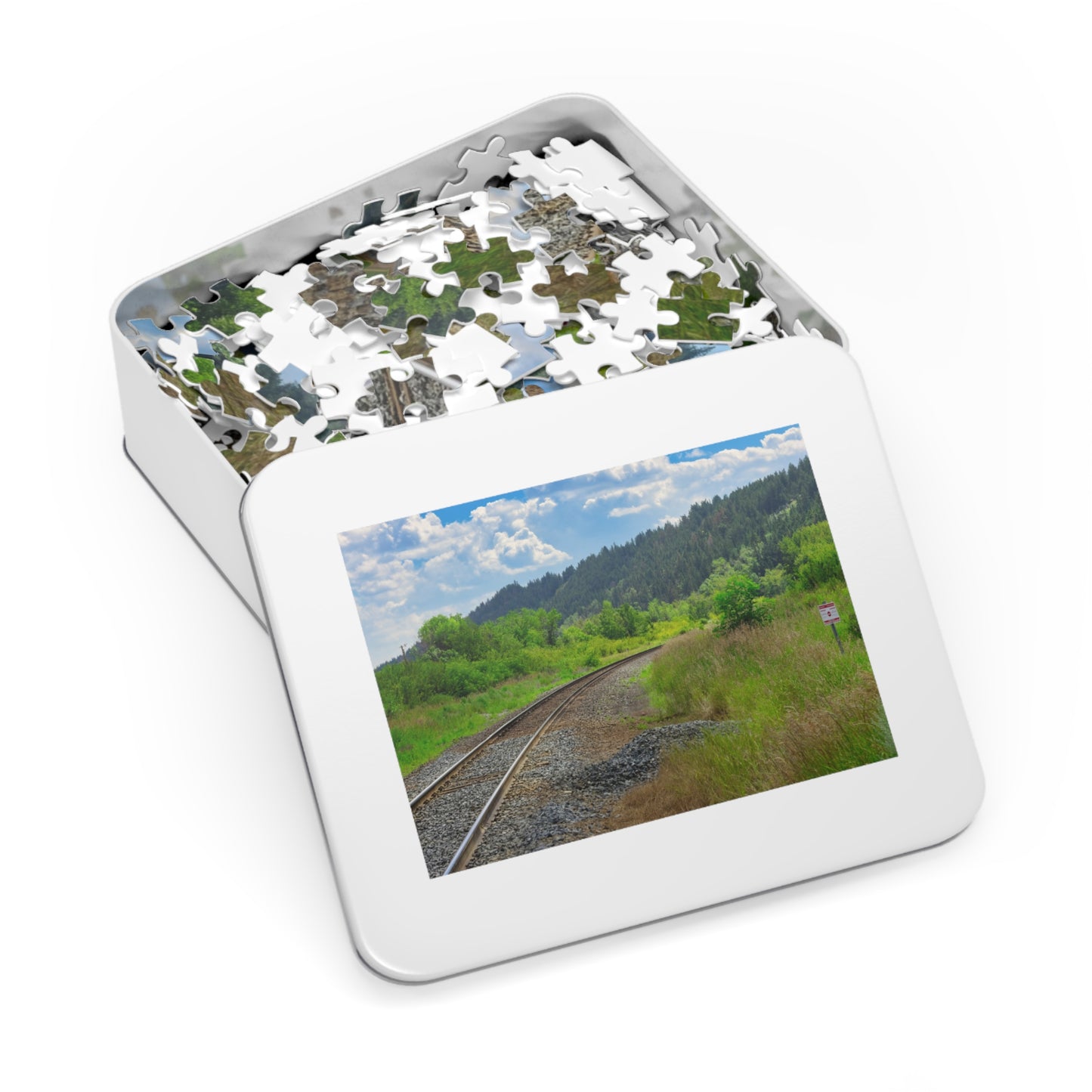 Jigsaw Puzzle - Edworthy Park CPKC Tracks