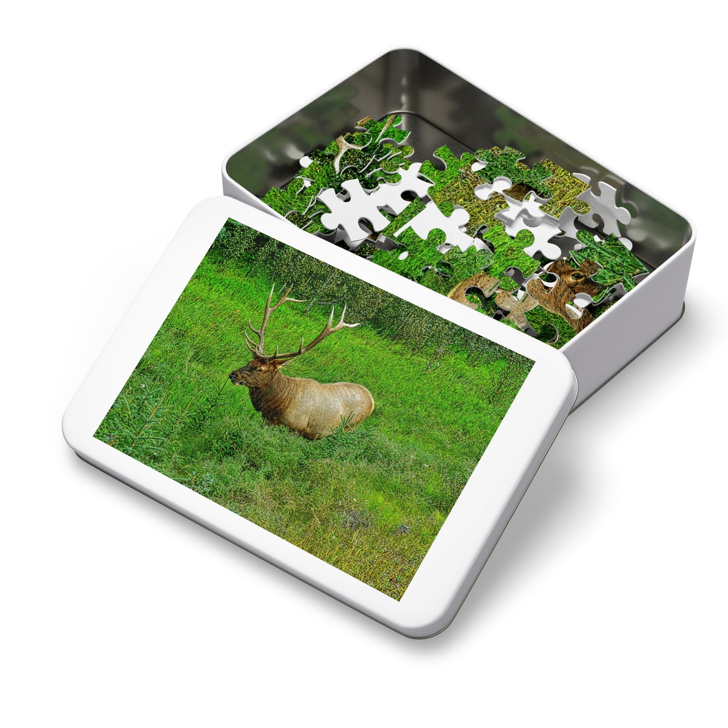 Jigsaw Puzzle (30, 110, 252, 500,1000-Piece) - Jasper National Park Elk