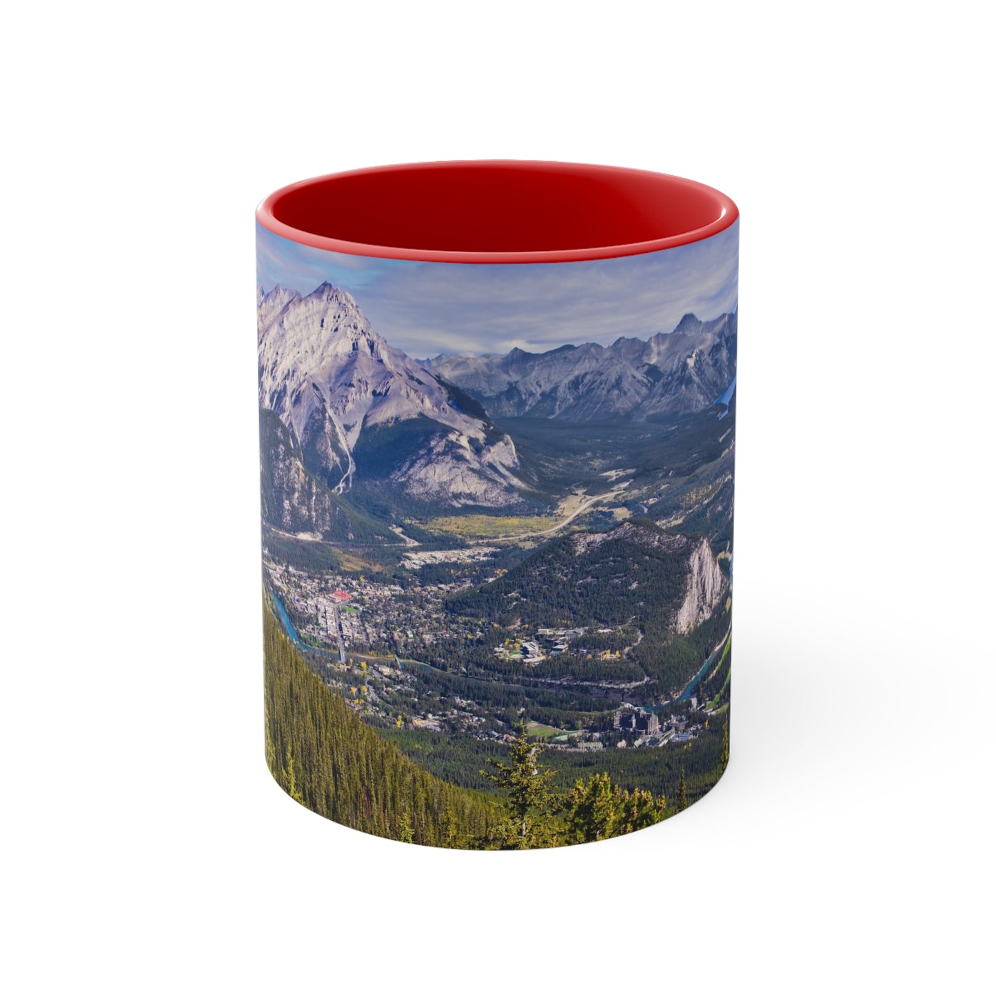 Accent Coffee Mug, 11oz - Bow Valley Sulphur Mountain