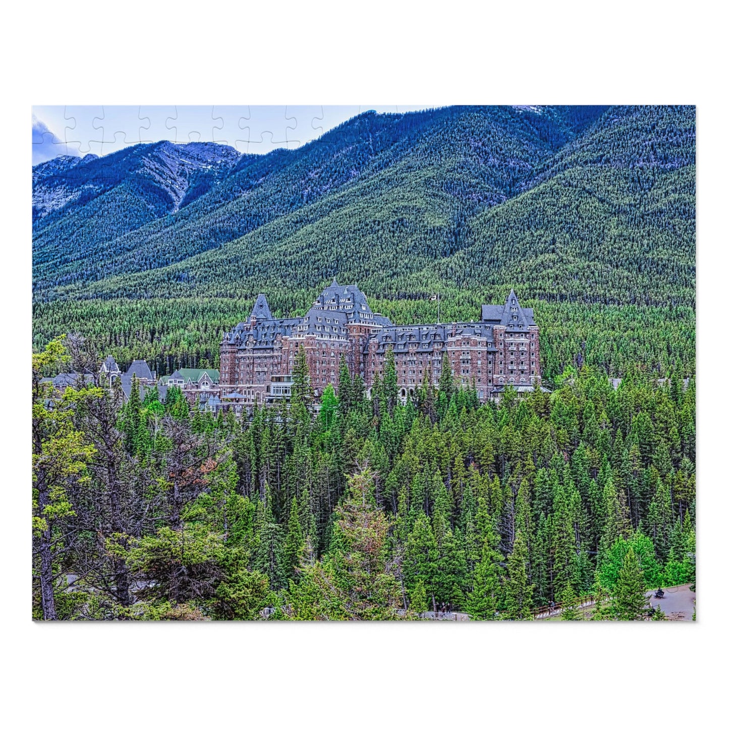 Jigsaw Puzzle (30, 110, 252, 500,1000-Piece) - Banff Springs Hotel Surprise Corner