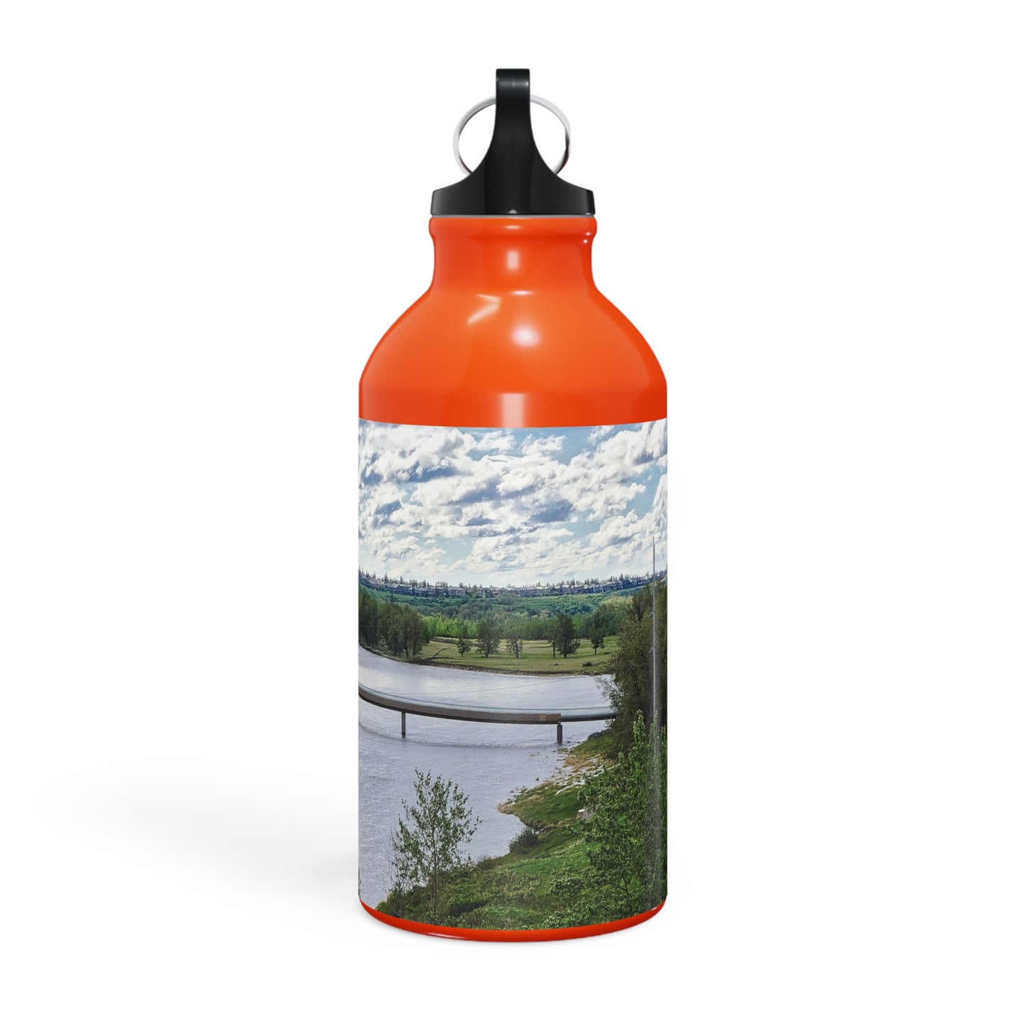 Oregon Sport Bottle - Bow River Fish Creek Park Mallard Point HDR