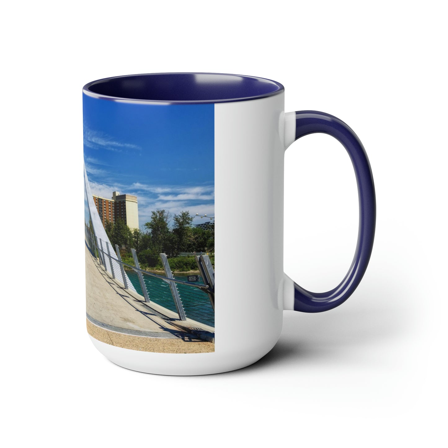 Accent Coffee Mugs, 15oz - George C. King Bridge