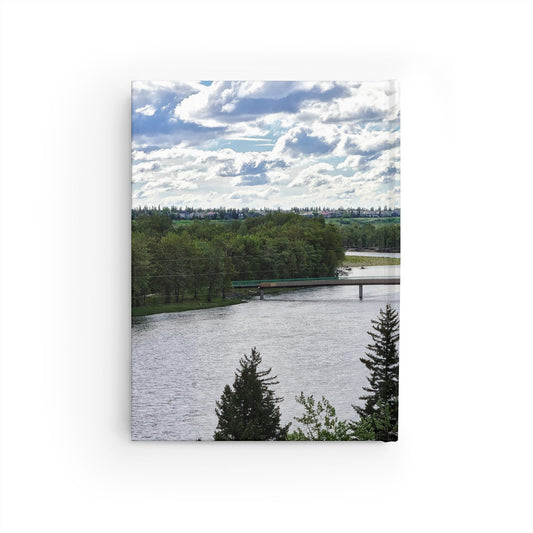 Ruled Line Journal - Bow River Mallard Point HDR