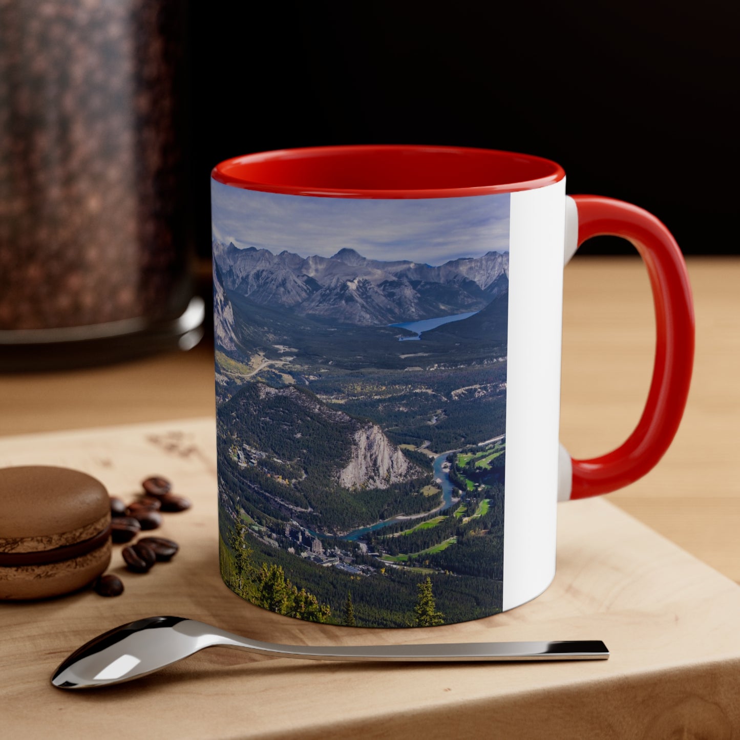 Accent Coffee Mug, 11oz - Bow Valley Sulphur Mountain