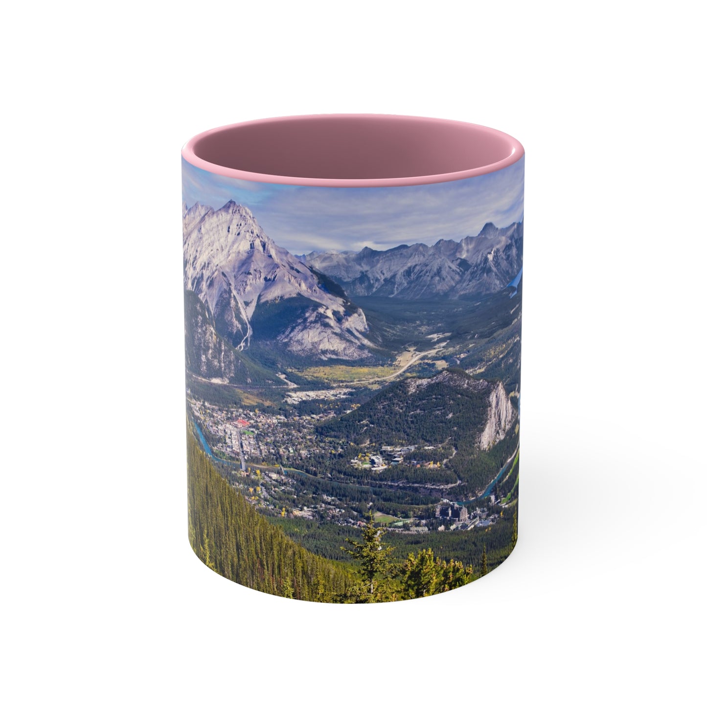 Accent Coffee Mug, 11oz - Bow Valley Sulphur Mountain