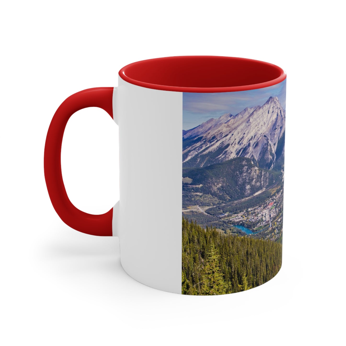 Accent Coffee Mug, 11oz - Bow Valley Sulphur Mountain