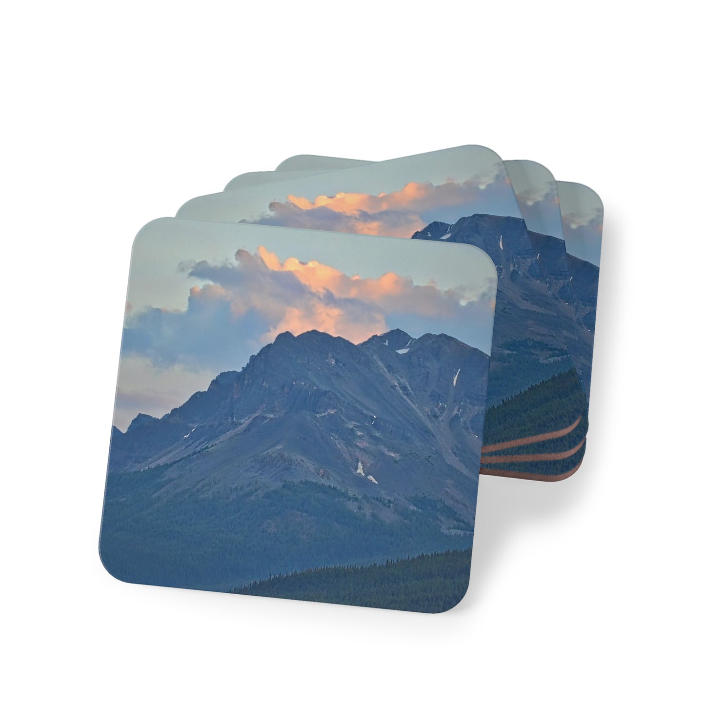 Coasters - Lake Louise Mountain Sunset