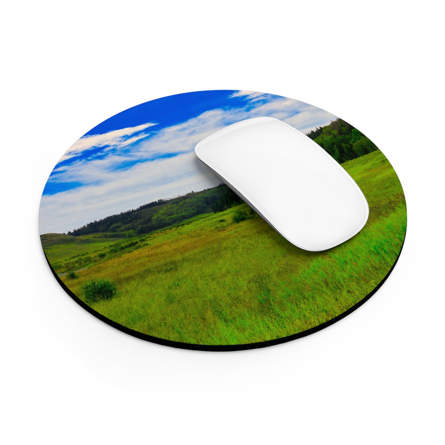 Round Mousepad - Big Hill Springs Park Entrance