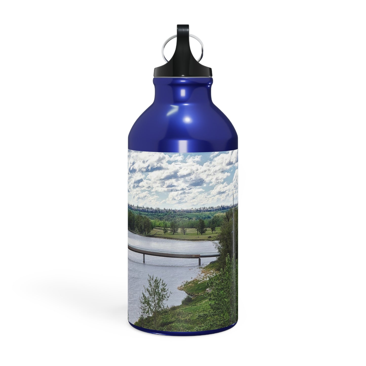Oregon Sport Bottle - Bow River Fish Creek Park Mallard Point HDR