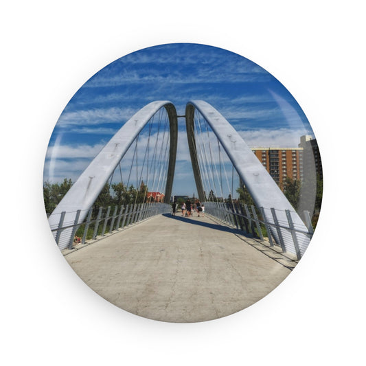 Button Magnet, Round (1 & 10 pcs) - George C. King Bridge