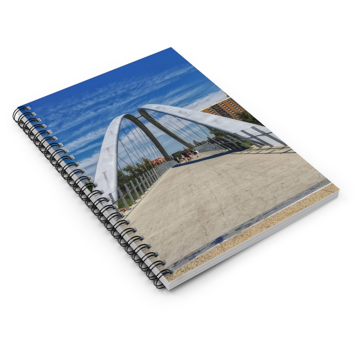 Ruled Line Sprial Notebook - George C. King Bridge