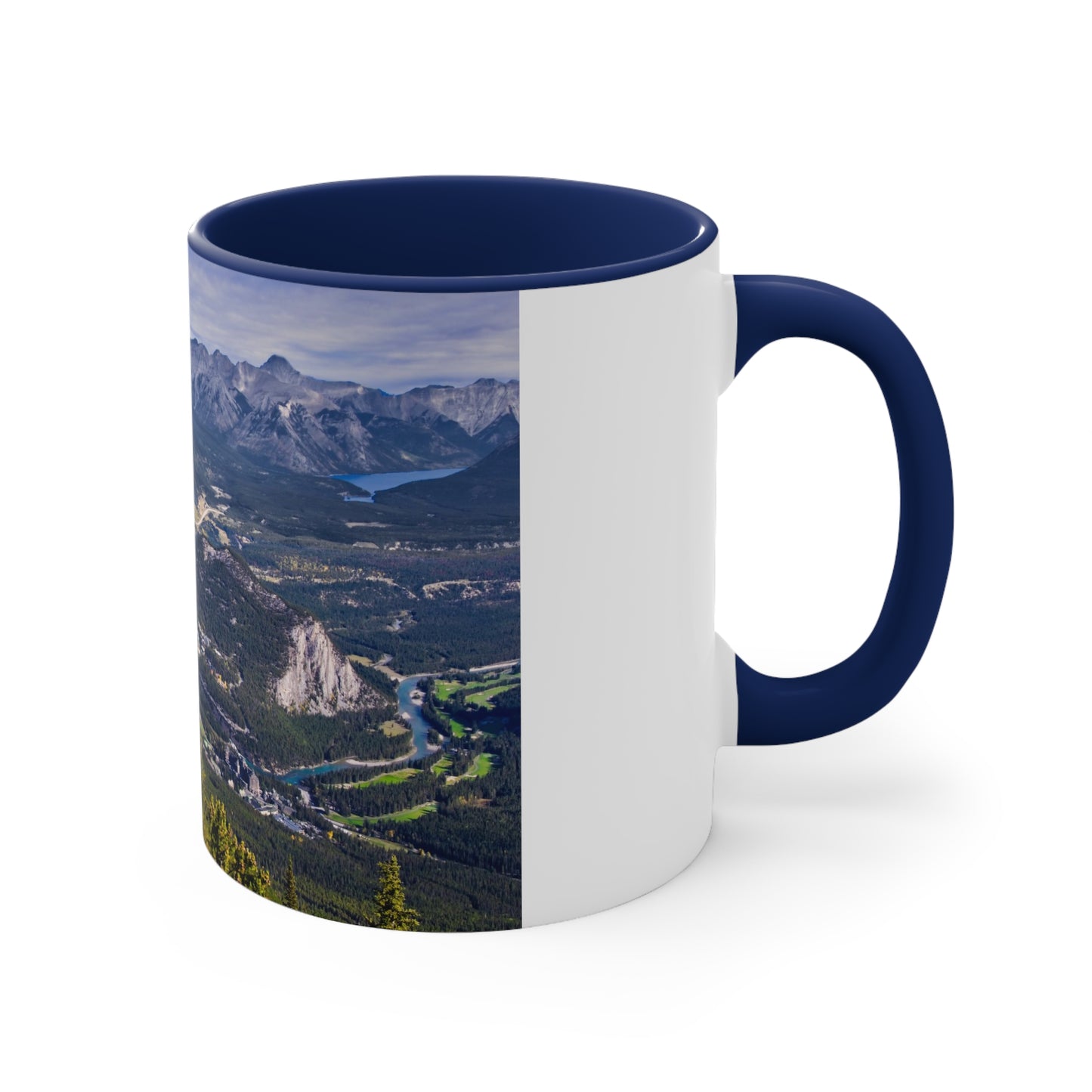 Accent Coffee Mug, 11oz - Bow Valley Sulphur Mountain