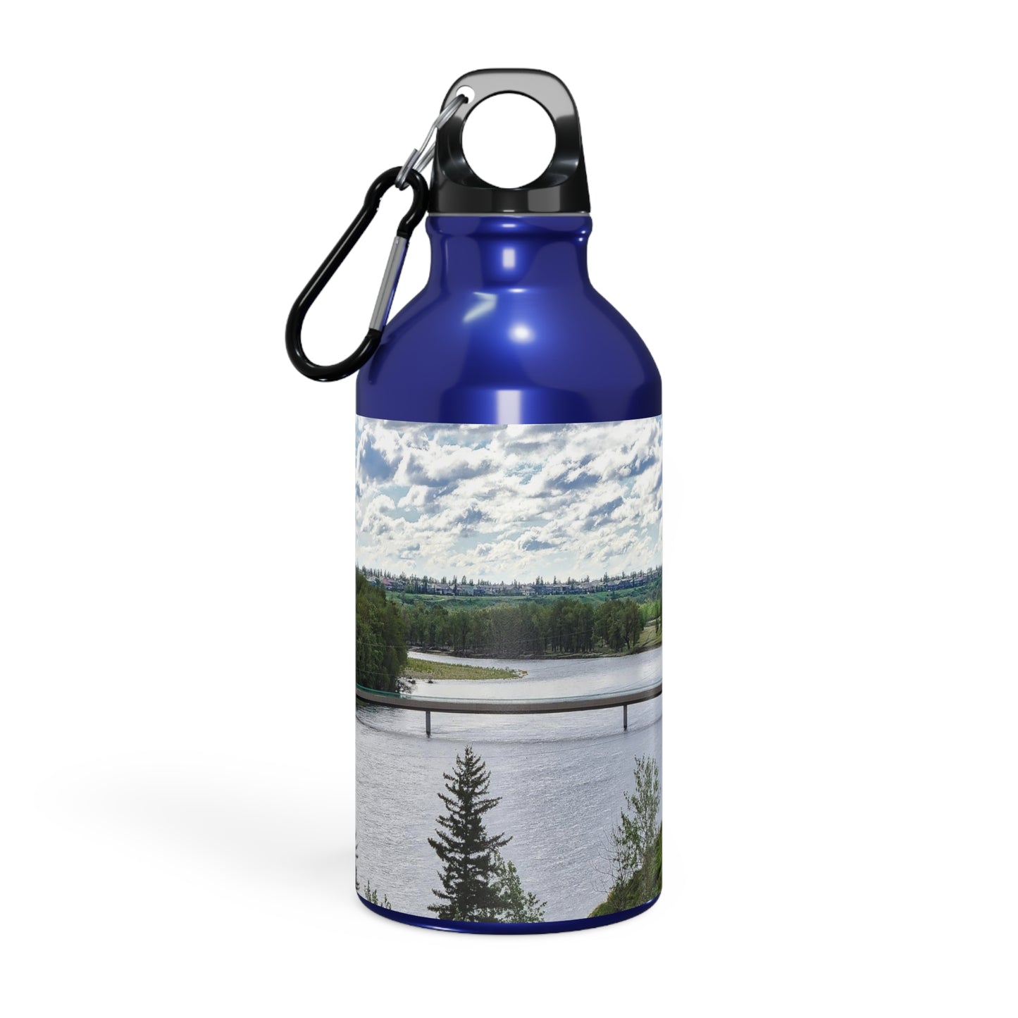 Oregon Sport Bottle - Bow River Fish Creek Park Mallard Point HDR
