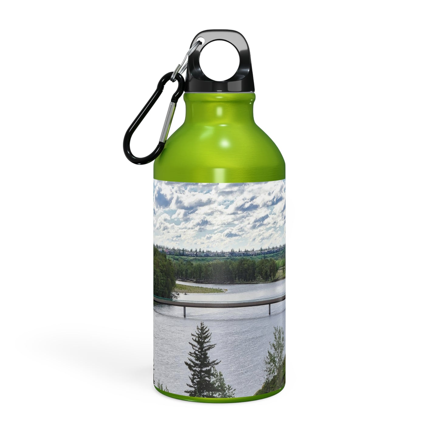 Oregon Sport Bottle - Bow River Fish Creek Park Mallard Point HDR