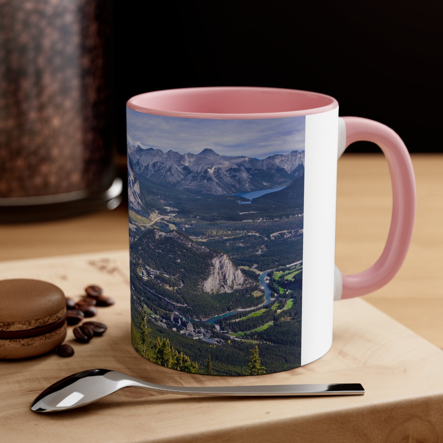 Accent Coffee Mug, 11oz - Bow Valley Sulphur Mountain