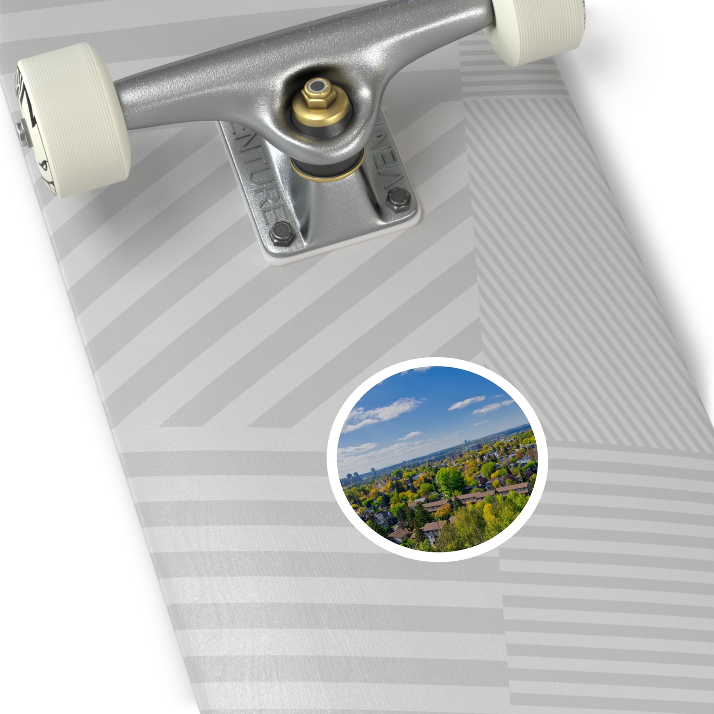 Round Stickers - McHugh Bluff Fall