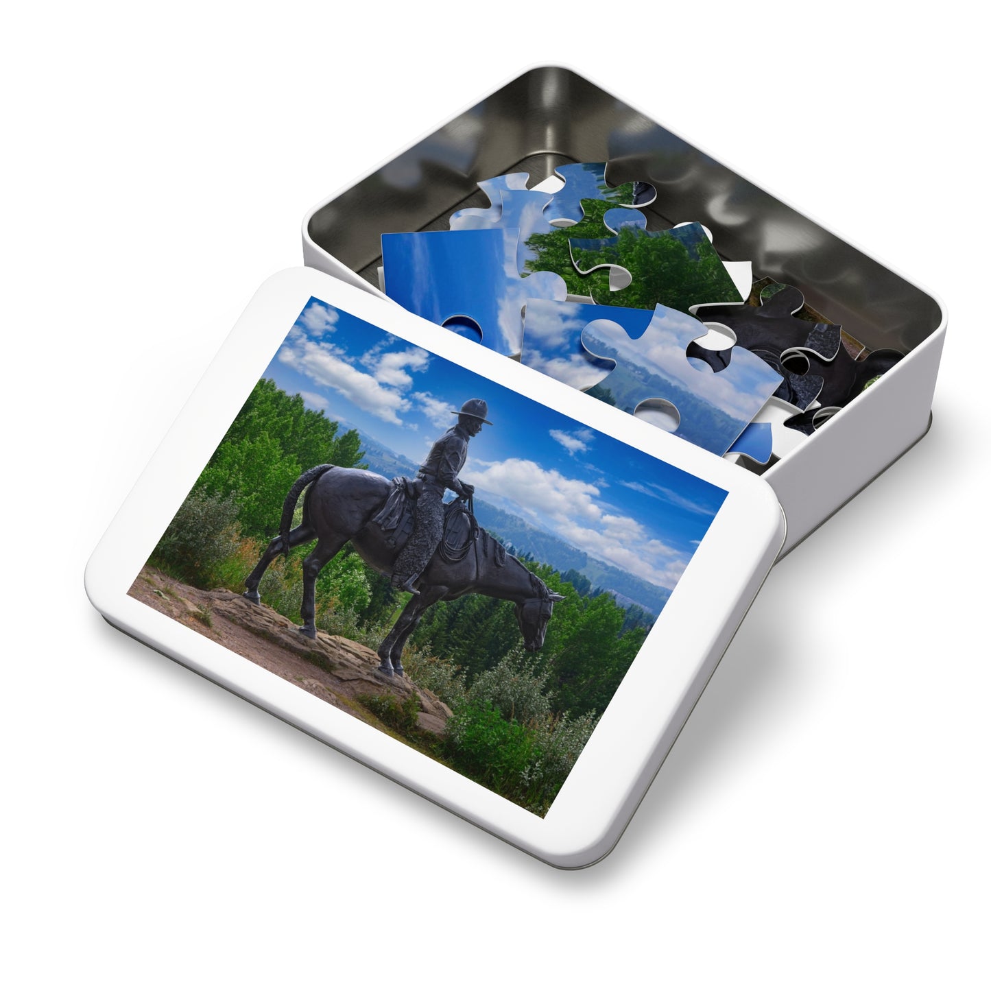 Jigsaw Puzzle - Men of Vision Statue