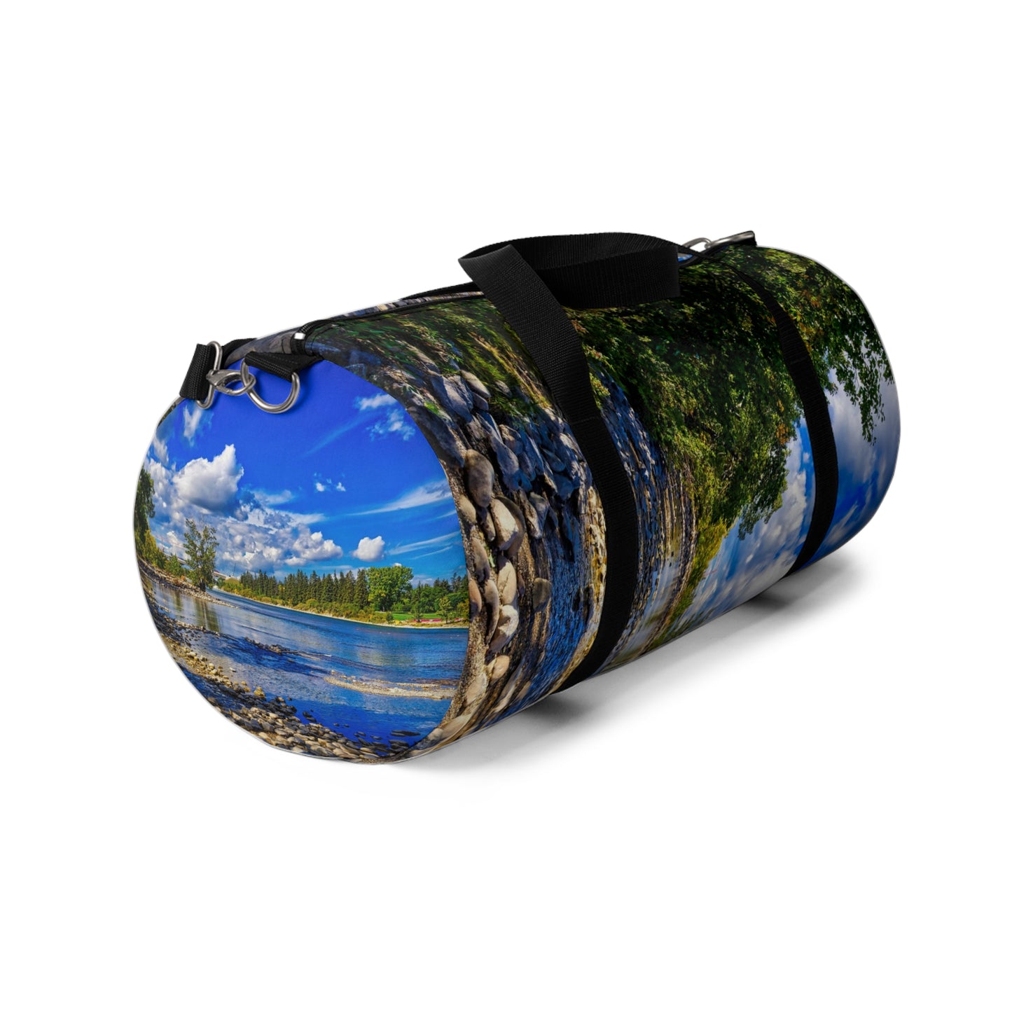 Duffle Bag - Bow River Bowness Park HDR Fall