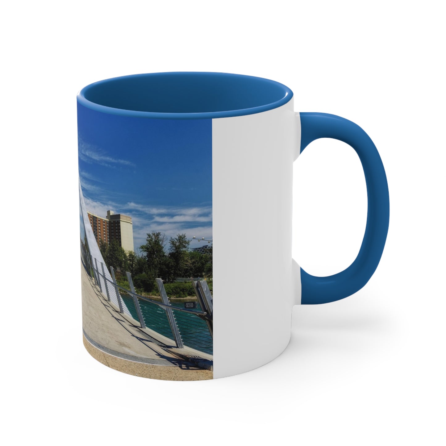 Accent Coffee Mug, 11oz - George C. King Bridge