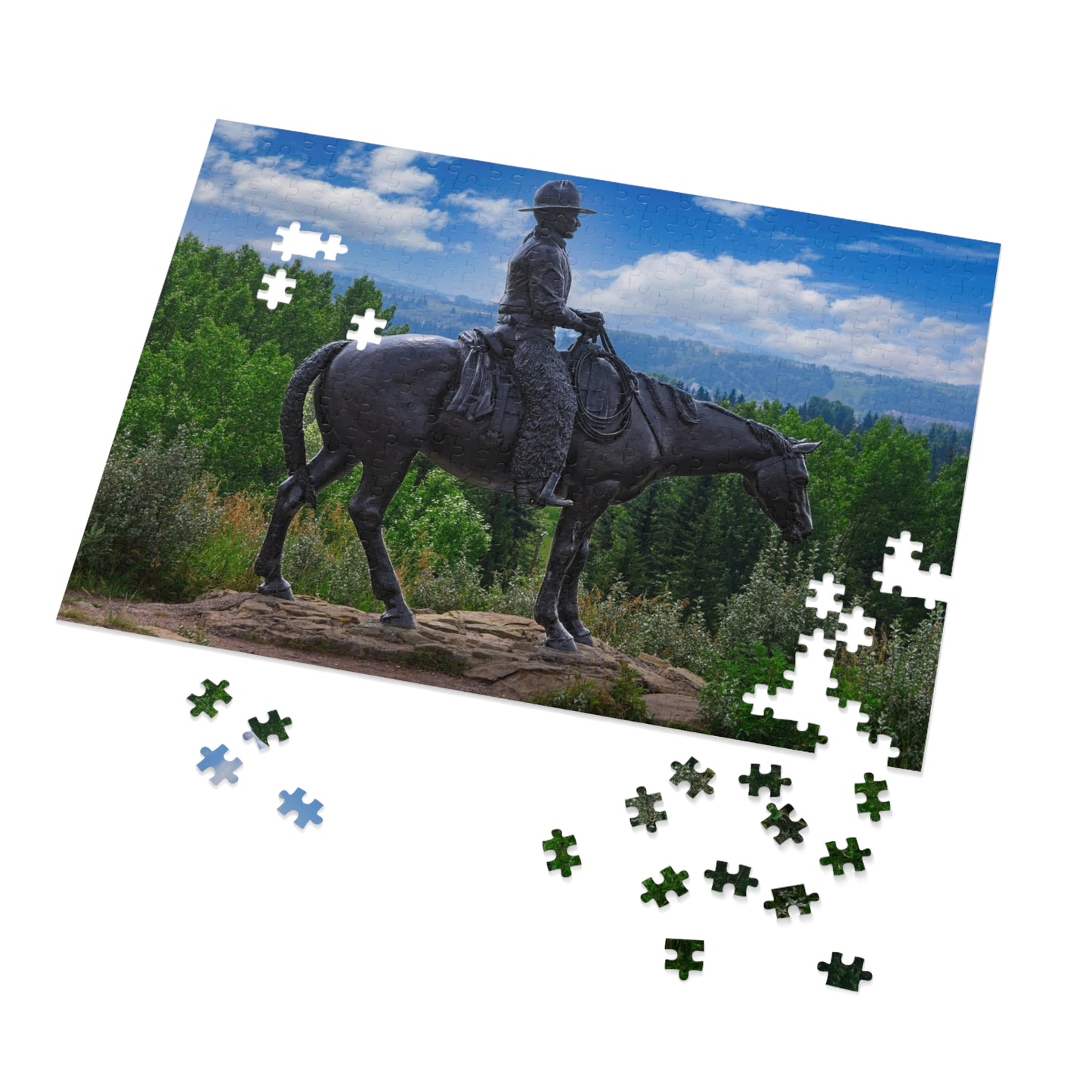 Jigsaw Puzzle - Men of Vision Statue