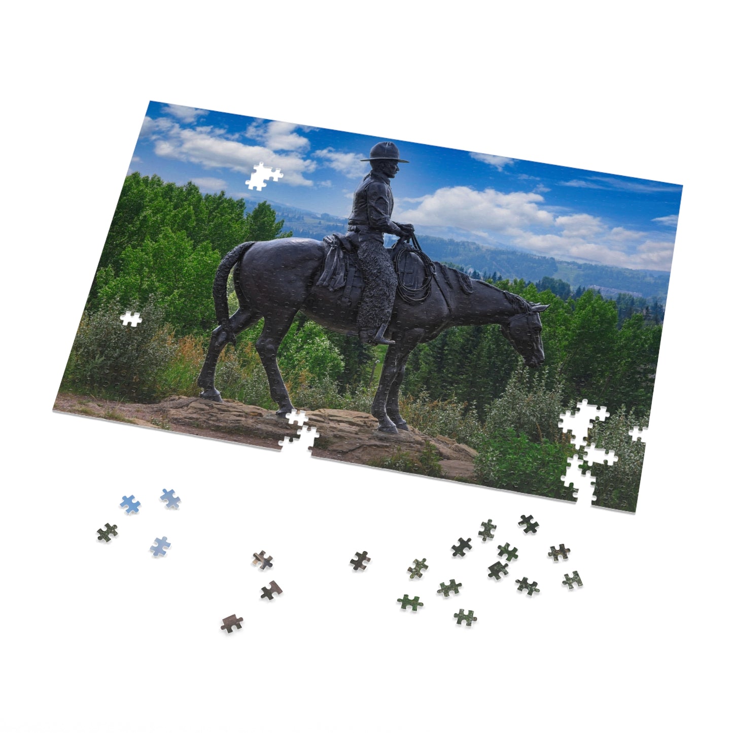Jigsaw Puzzle - Men of Vision Statue