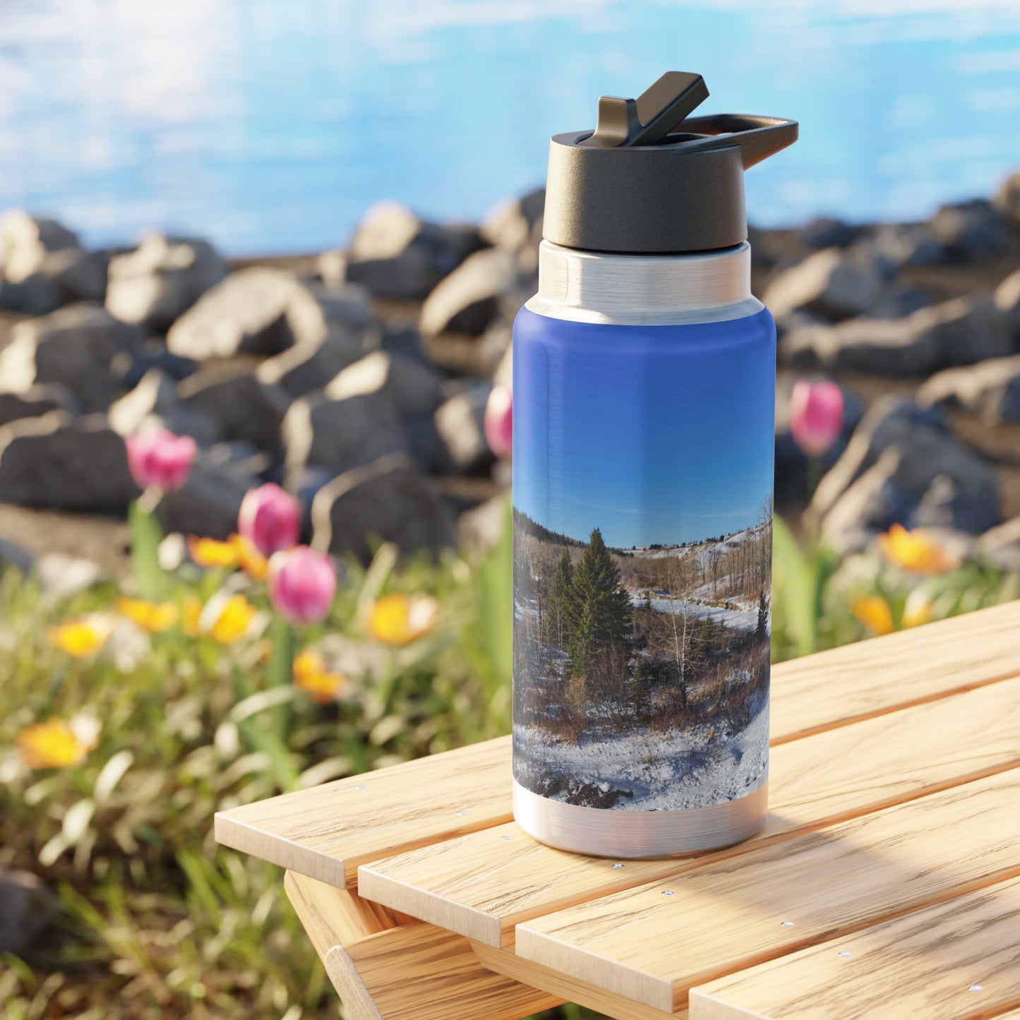 Gator Tumbler, 32oz - Fish Creek Park Votier's Flats Lookout Winter