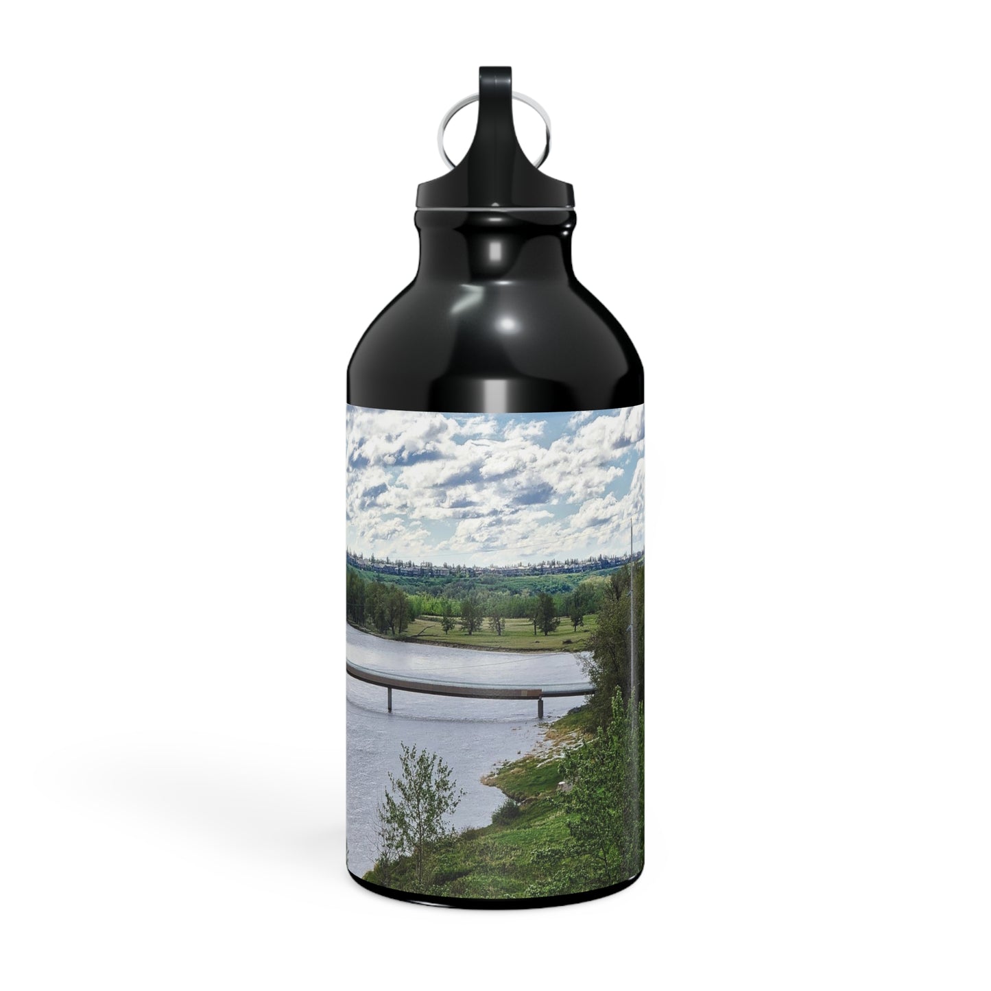 Oregon Sport Bottle - Bow River Fish Creek Park Mallard Point HDR