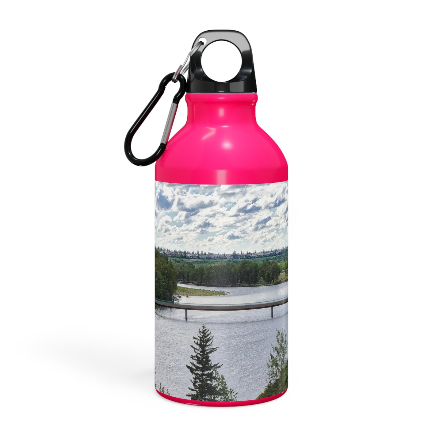 Oregon Sport Bottle - Bow River Fish Creek Park Mallard Point HDR