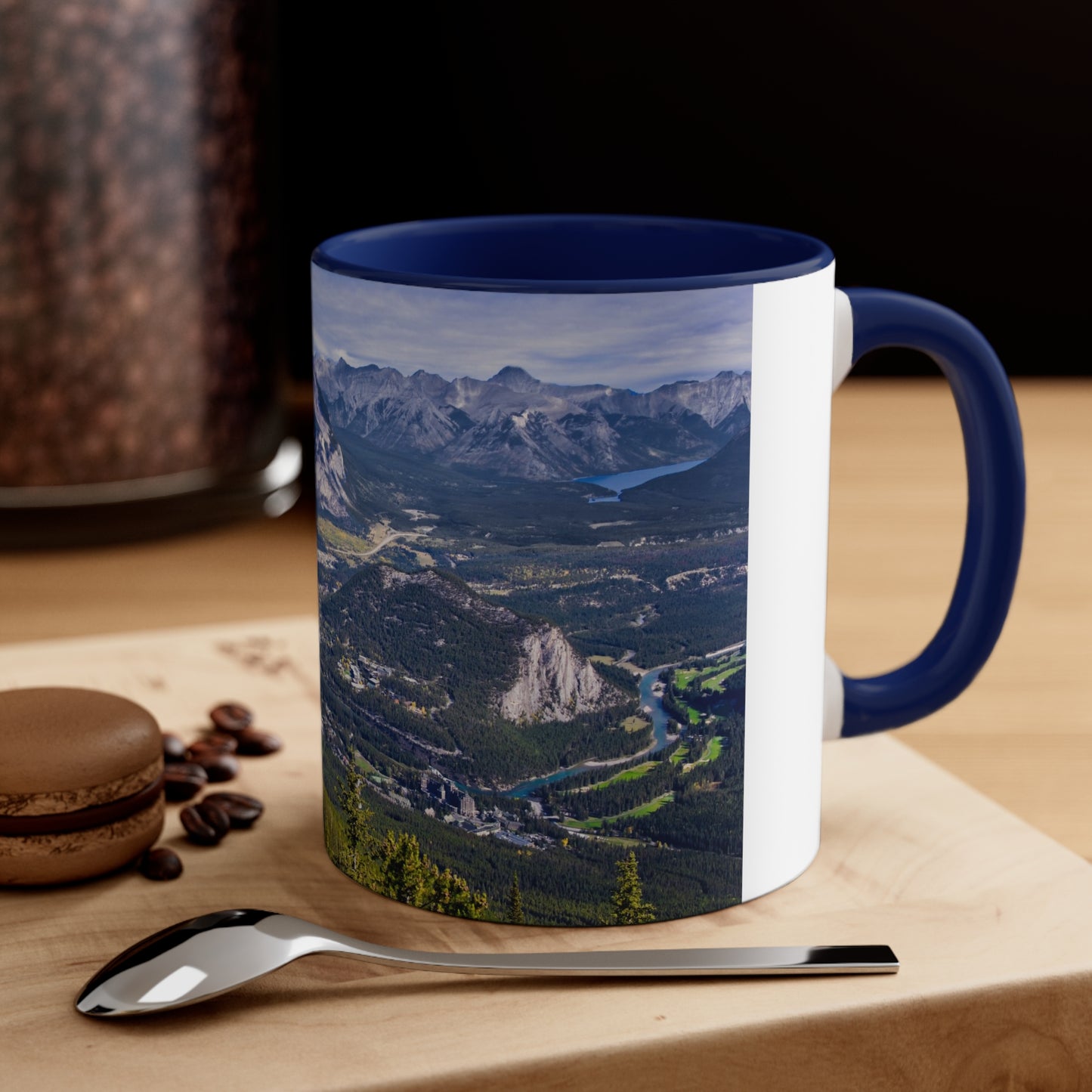 Accent Coffee Mug, 11oz - Bow Valley Sulphur Mountain