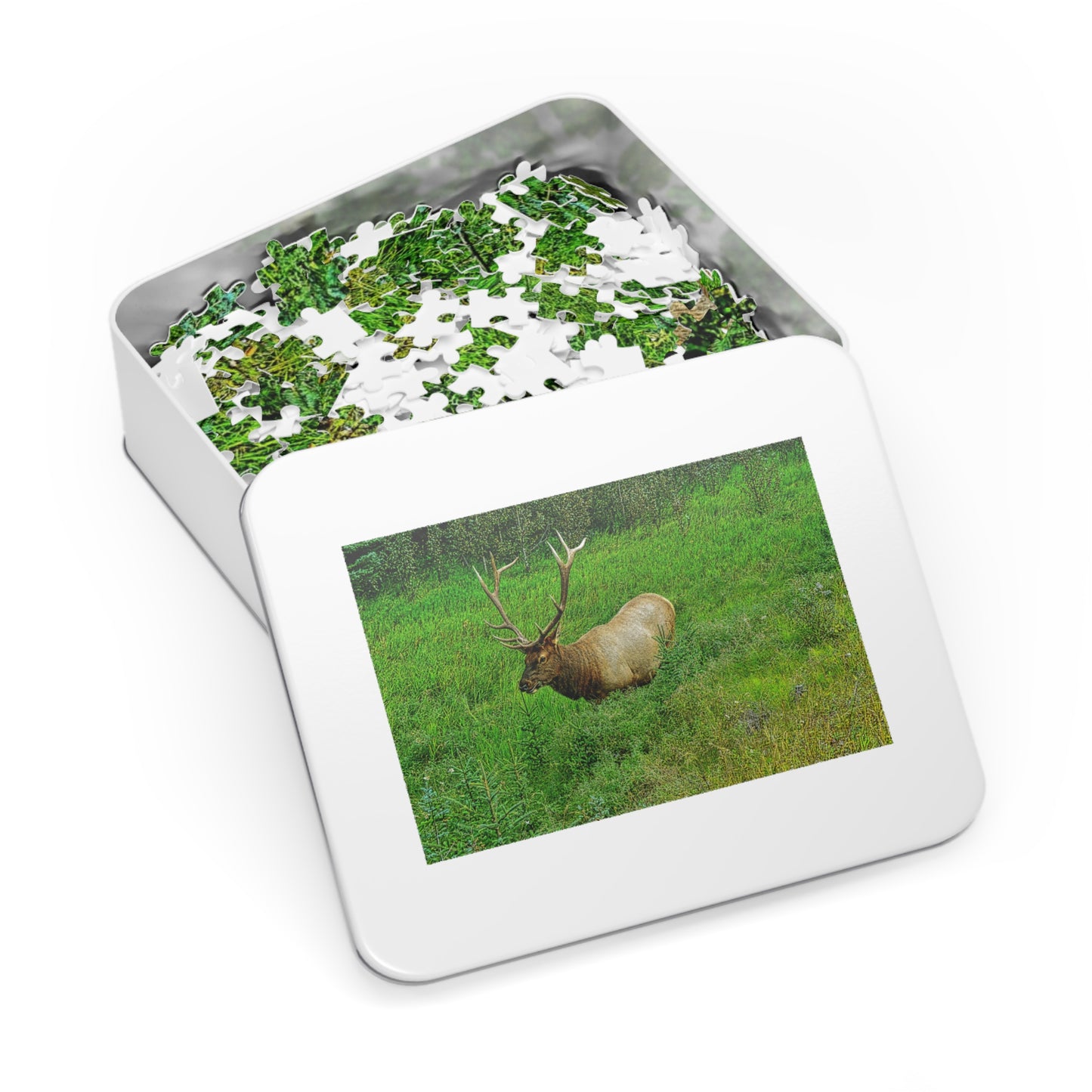 Jigsaw Puzzle (30, 110, 252, 500,1000-Piece) - Jasper National Park Elk