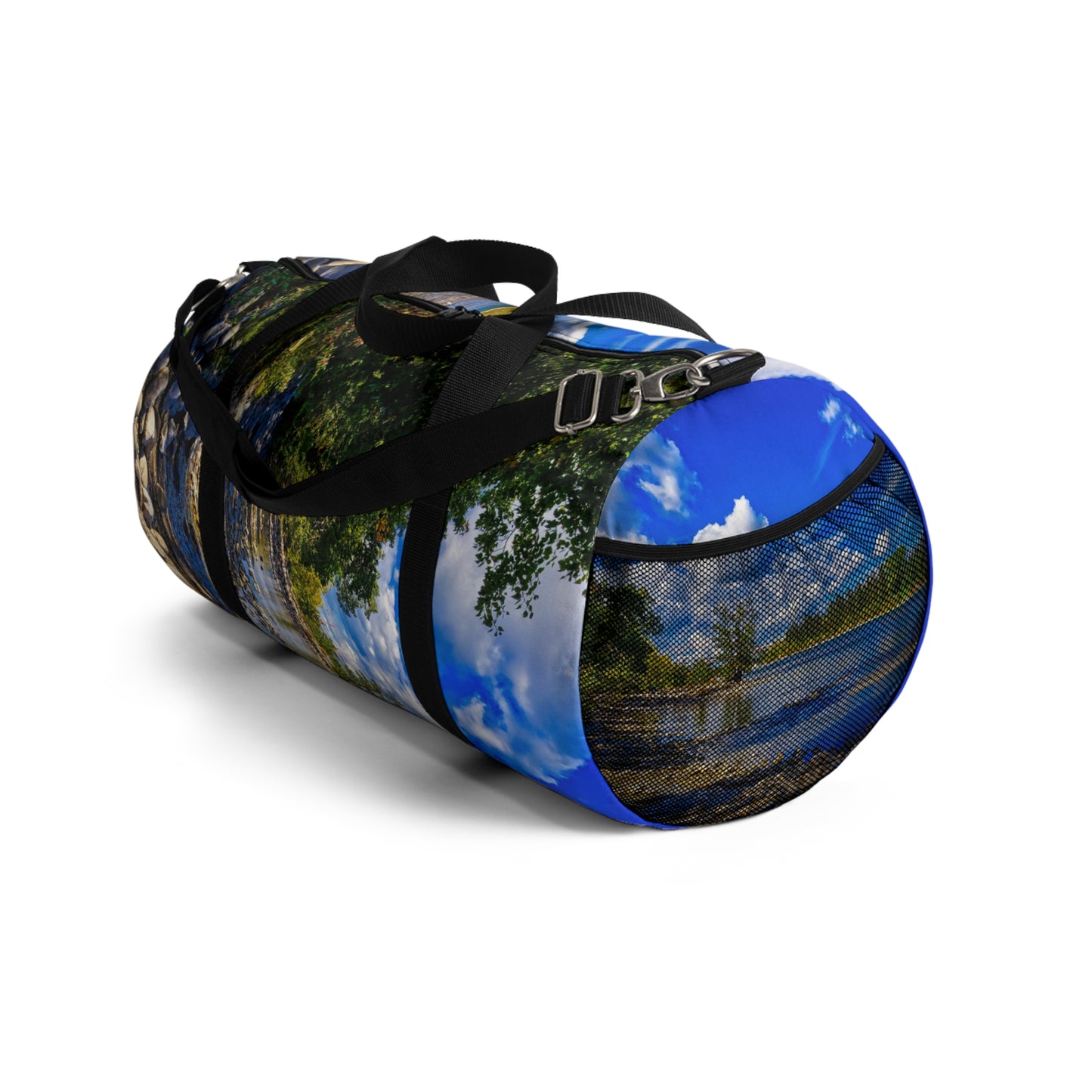 Duffle Bag - Bow River Bowness Park HDR Fall