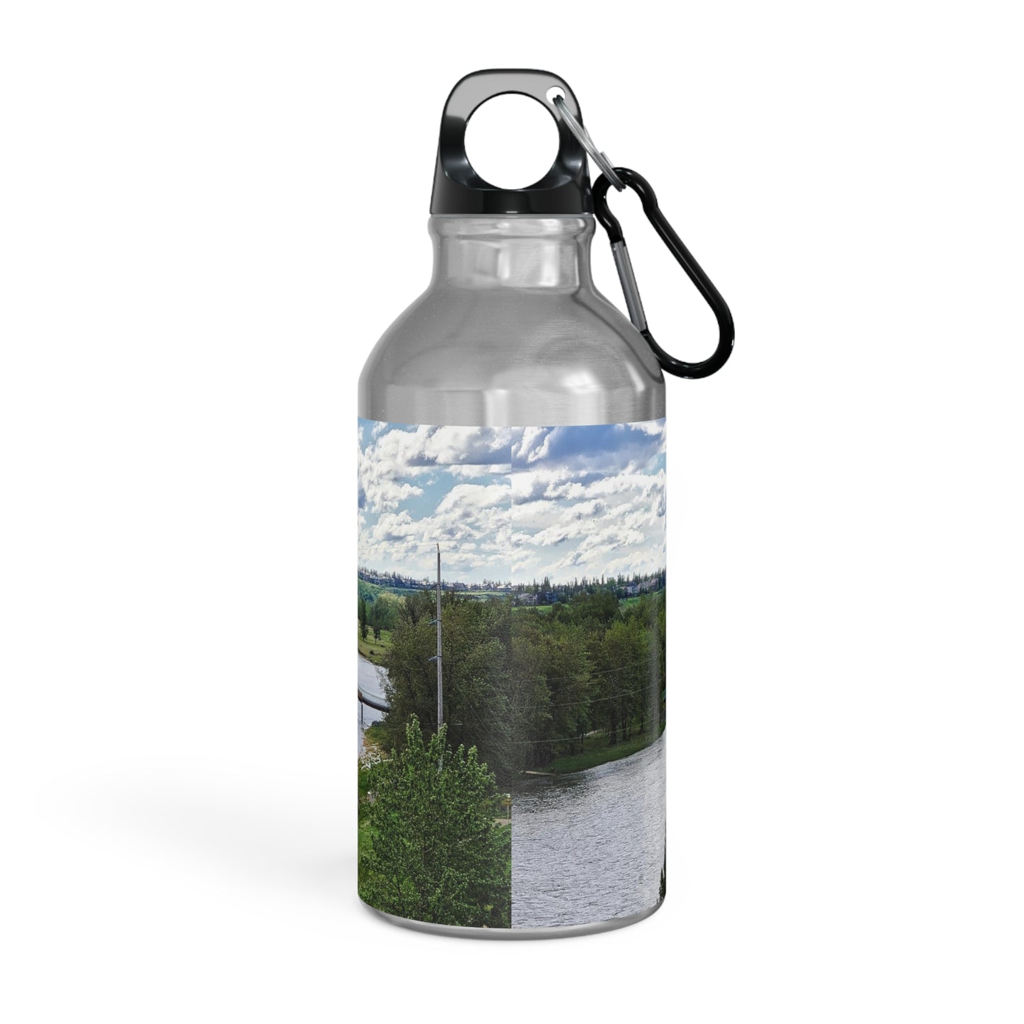 Oregon Sport Bottle - Bow River Fish Creek Park Mallard Point HDR