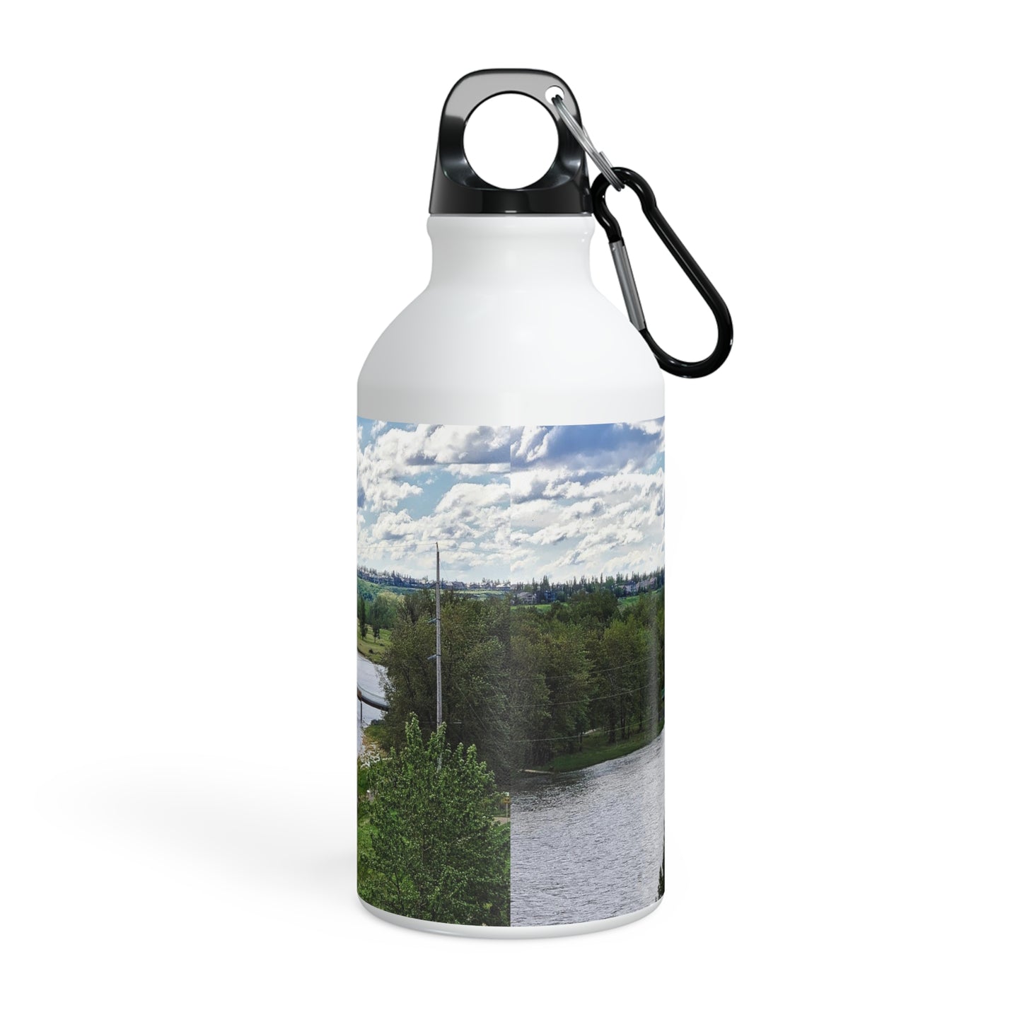 Oregon Sport Bottle - Bow River Fish Creek Park Mallard Point HDR