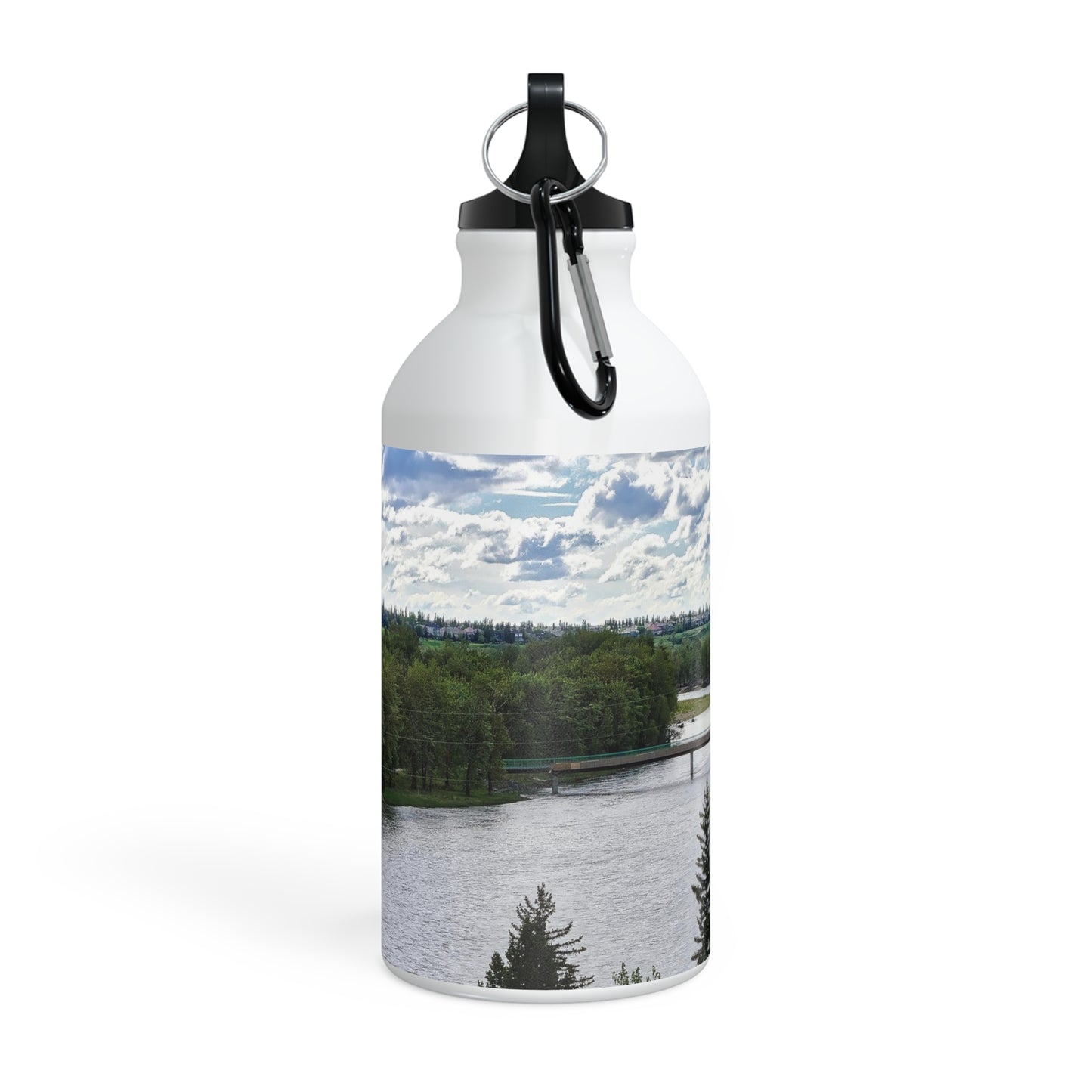 Oregon Sport Bottle - Bow River Fish Creek Park Mallard Point HDR