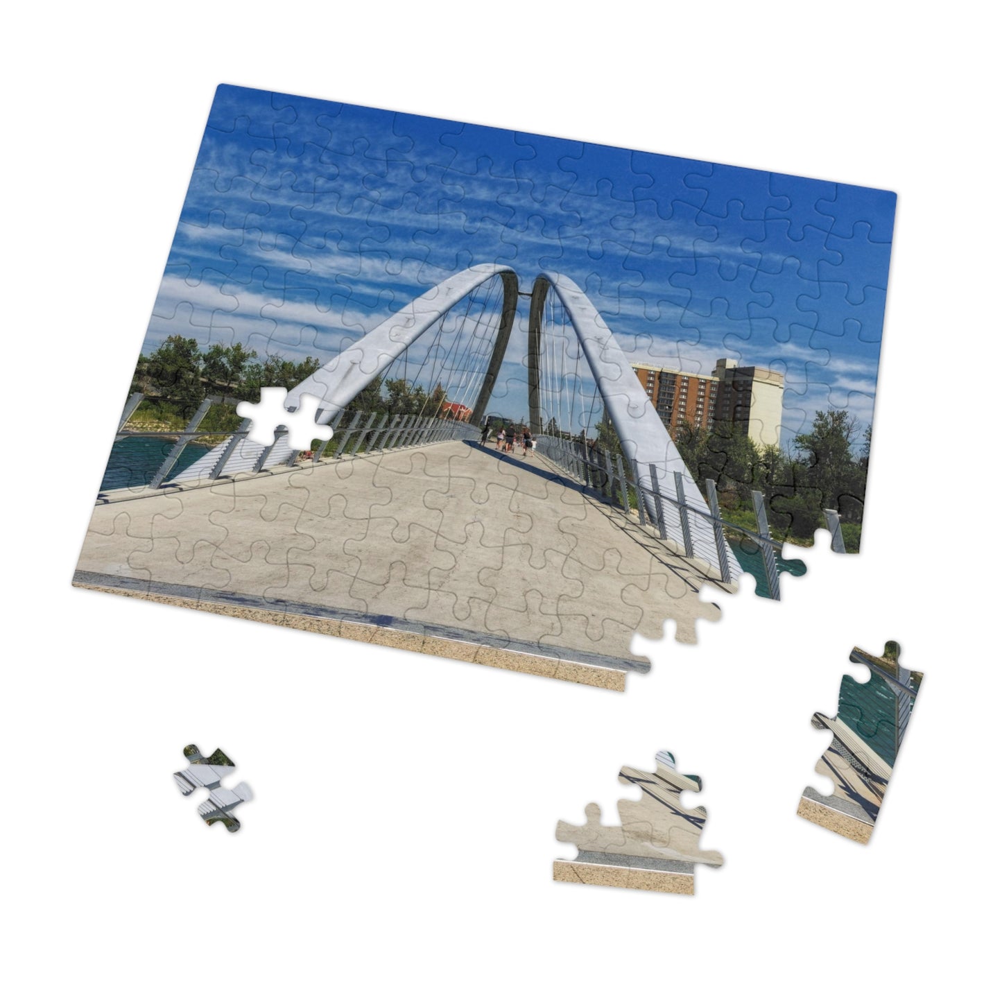 Jigsaw Puzzle (30, 110, 252, 500,1000-Piece) - George C. King Bridge