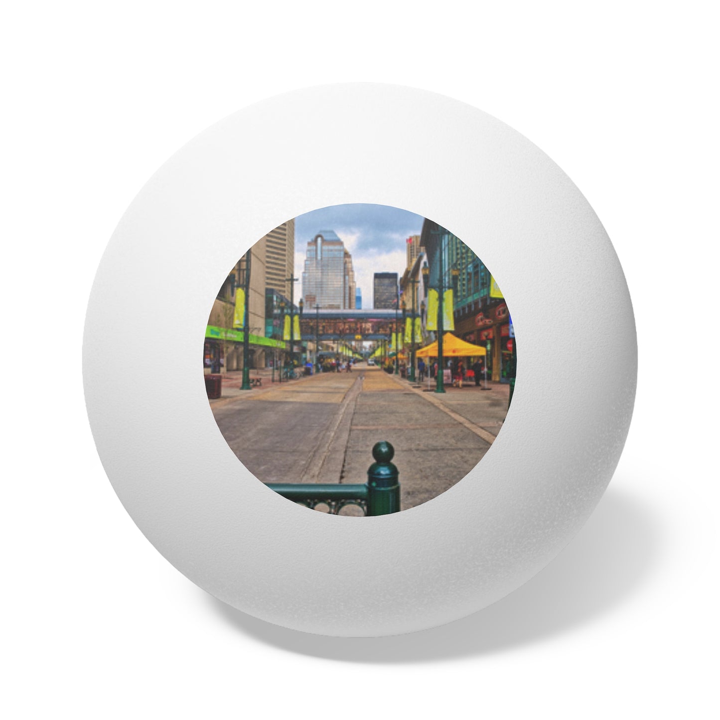 Ping Pong Balls, 6 pcs - Downtown Calgary Stephen Avenue
