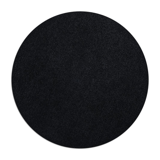 Round Mousepad - Edworthy Park Bow River