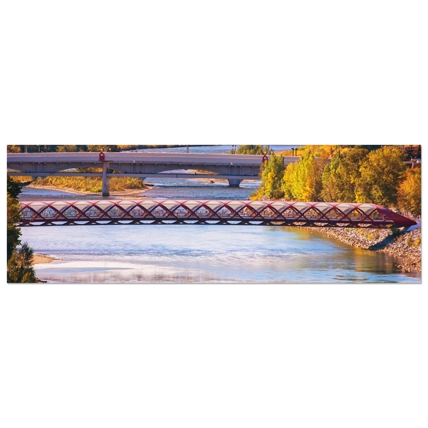 Foam Print - Peace Bridge McHugh Bluff Fall