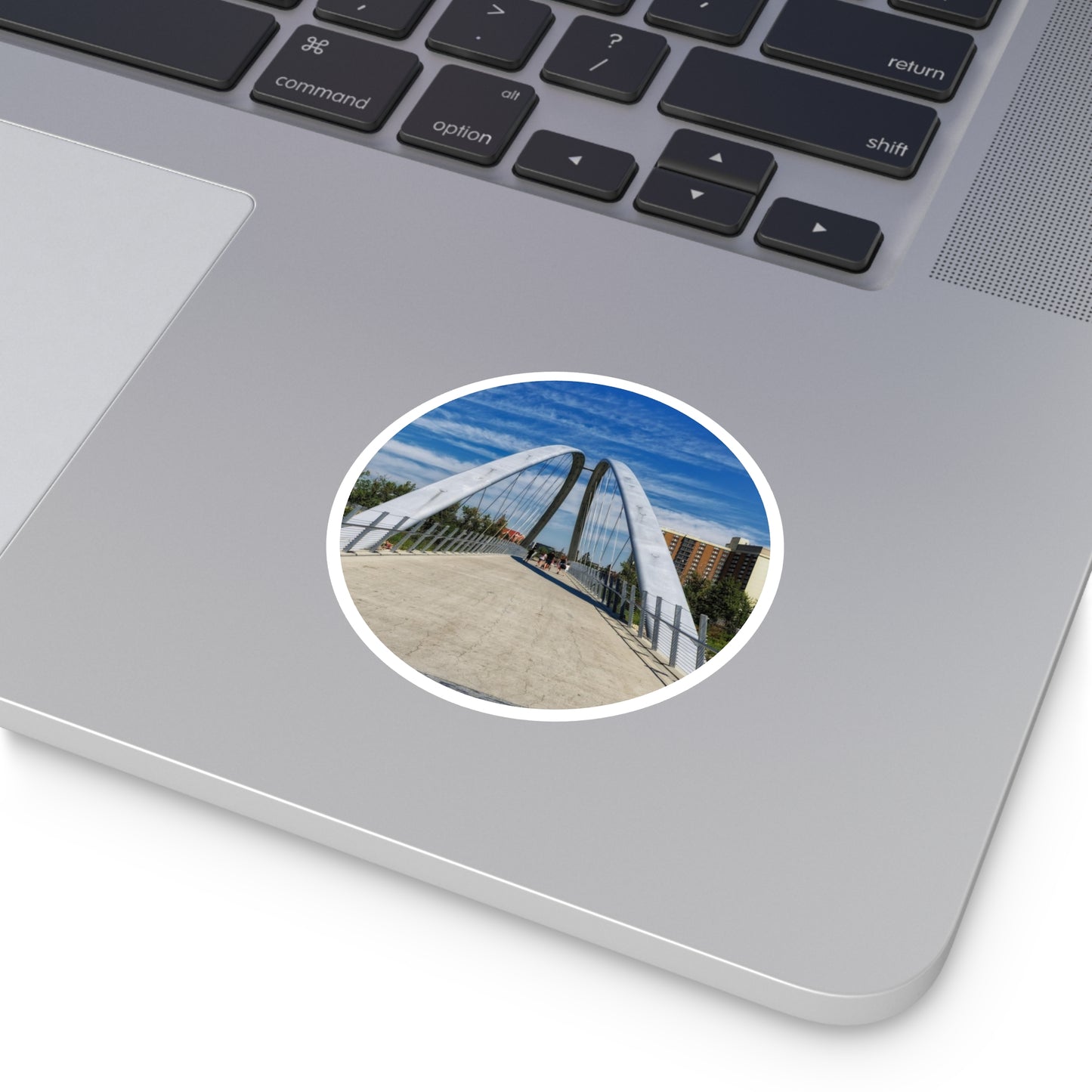 Round Stickers - George C. King Bridge