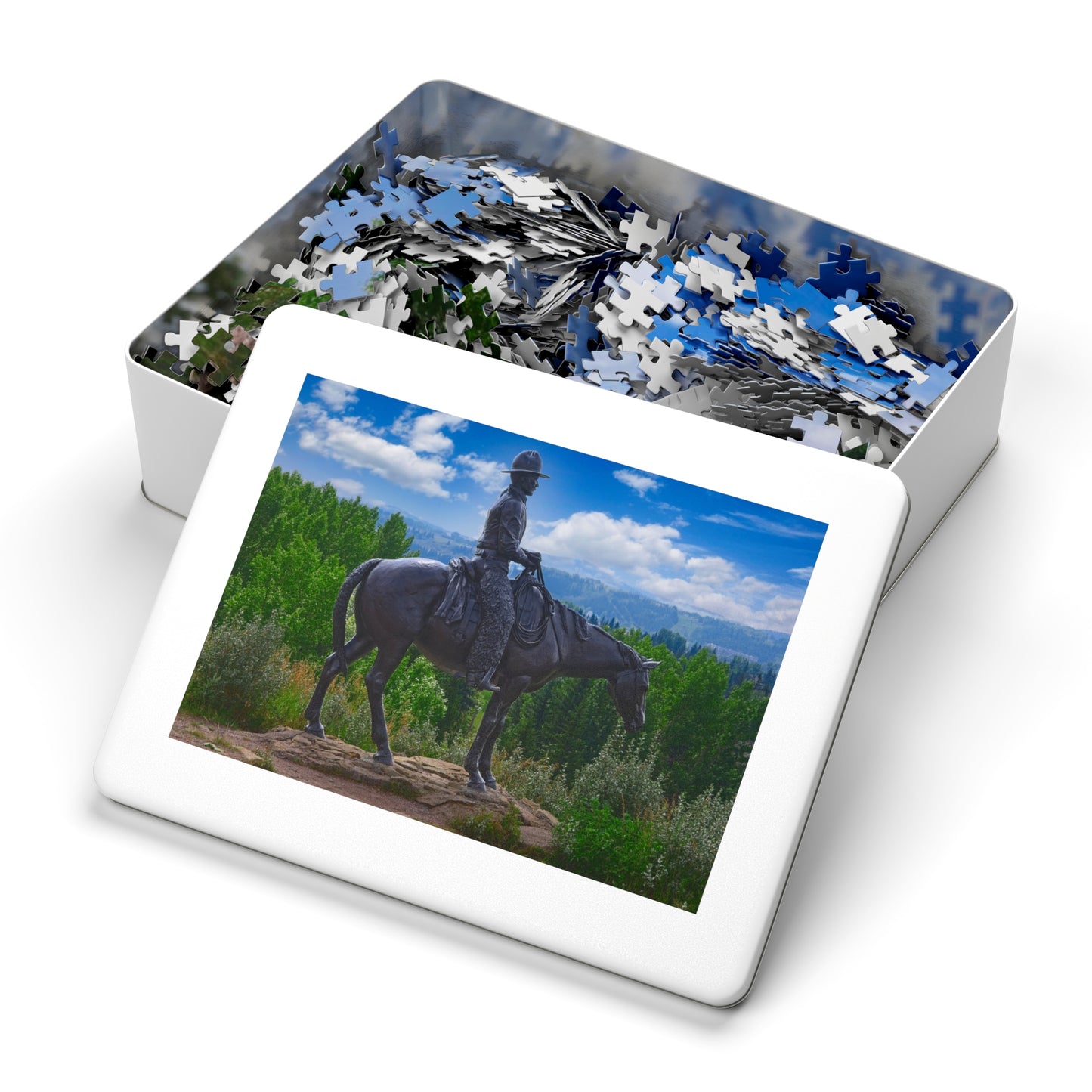 Jigsaw Puzzle - Men of Vision Statue