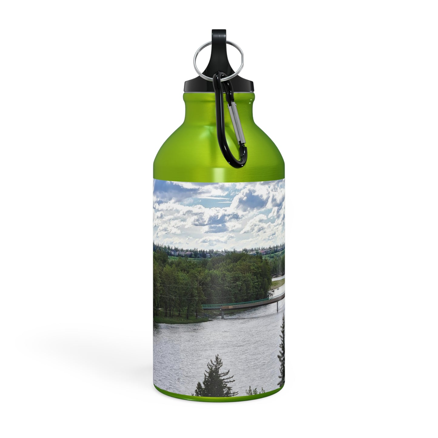 Oregon Sport Bottle - Bow River Fish Creek Park Mallard Point HDR