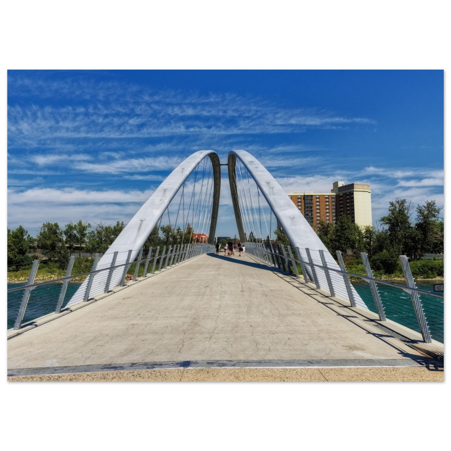 Foam Print - George C. King Bridge