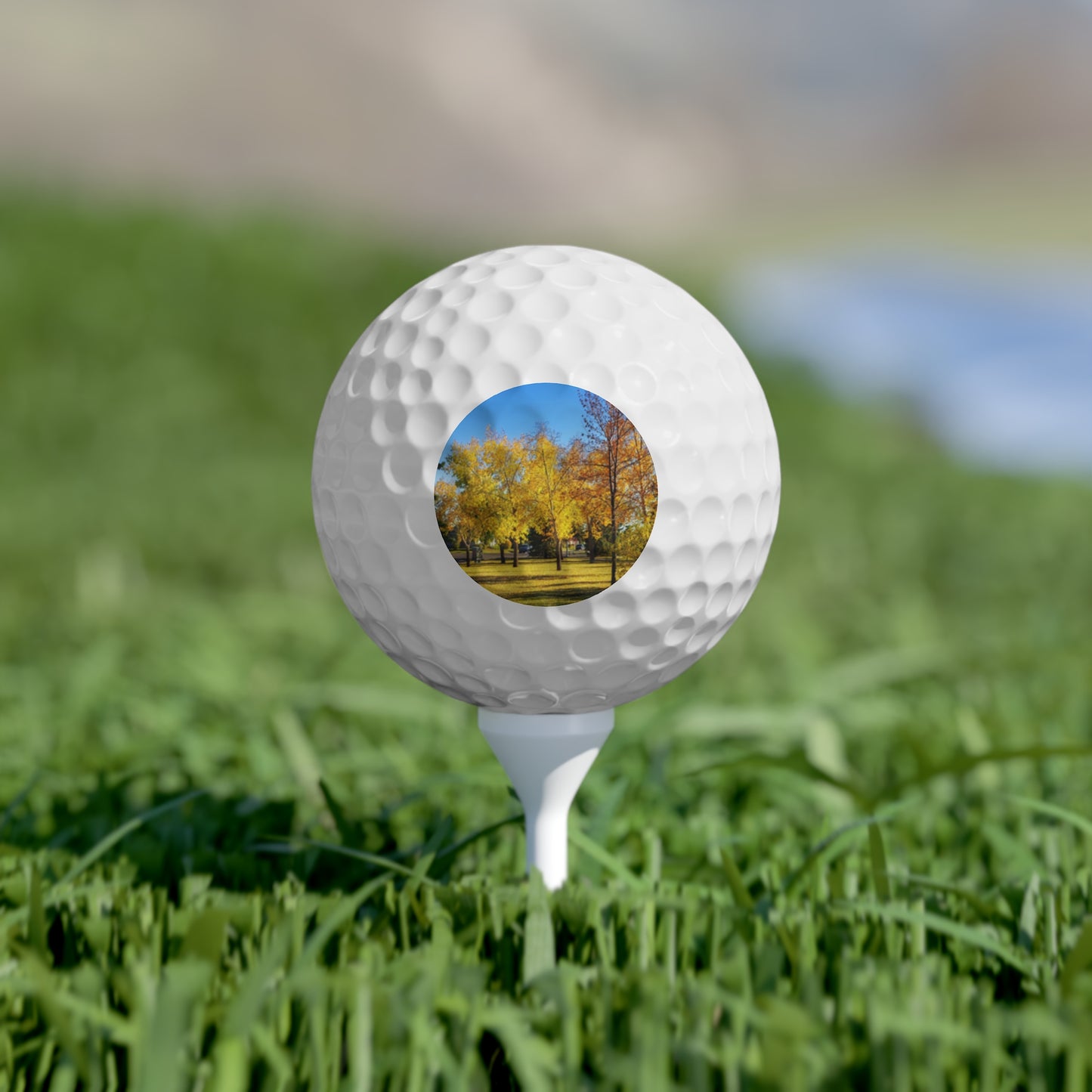 Golf Balls, 6pcs - Calgary in the Fall