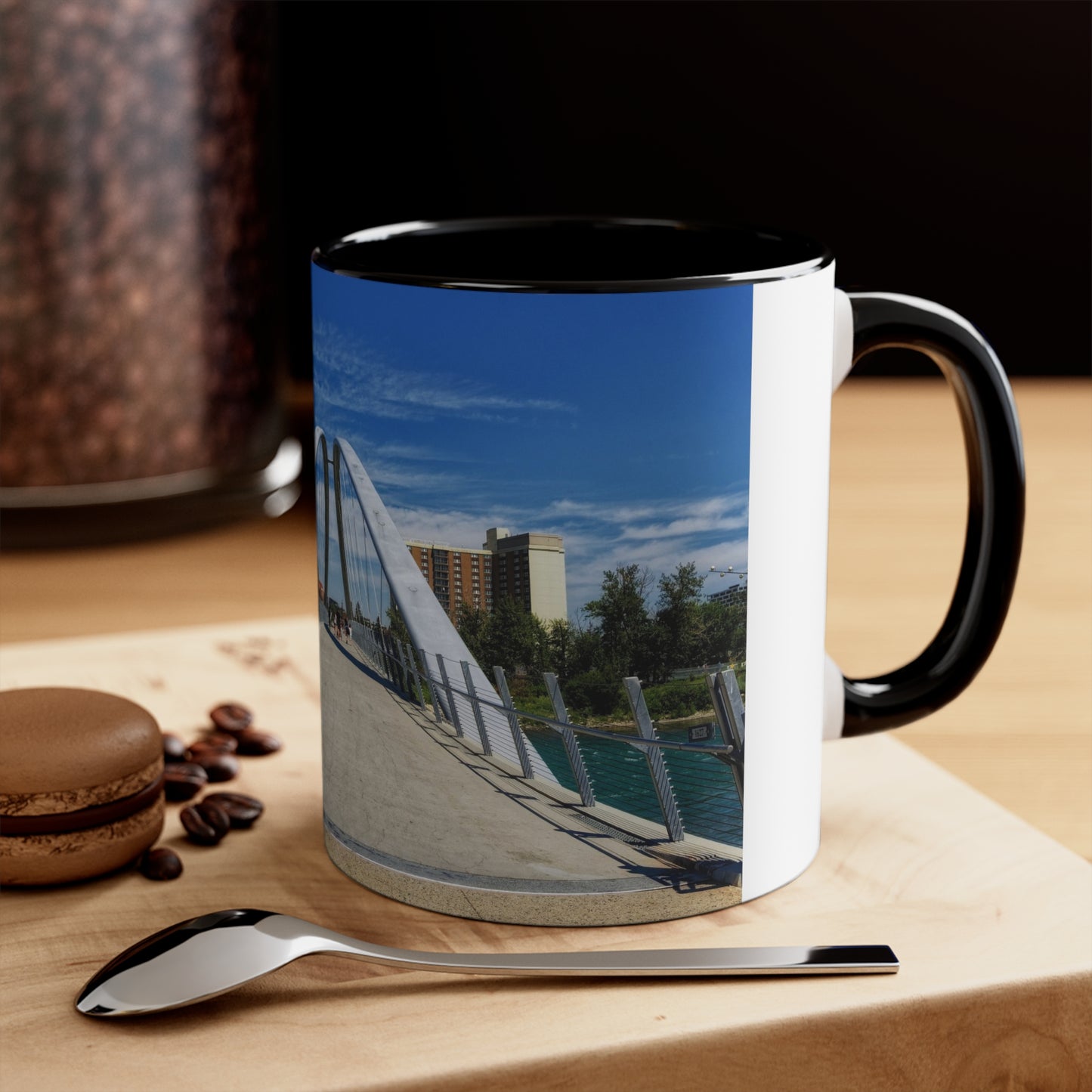 Accent Coffee Mug, 11oz - George C. King Bridge