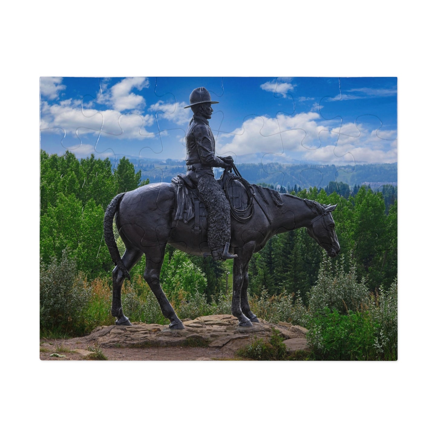 Jigsaw Puzzle - Men of Vision Statue