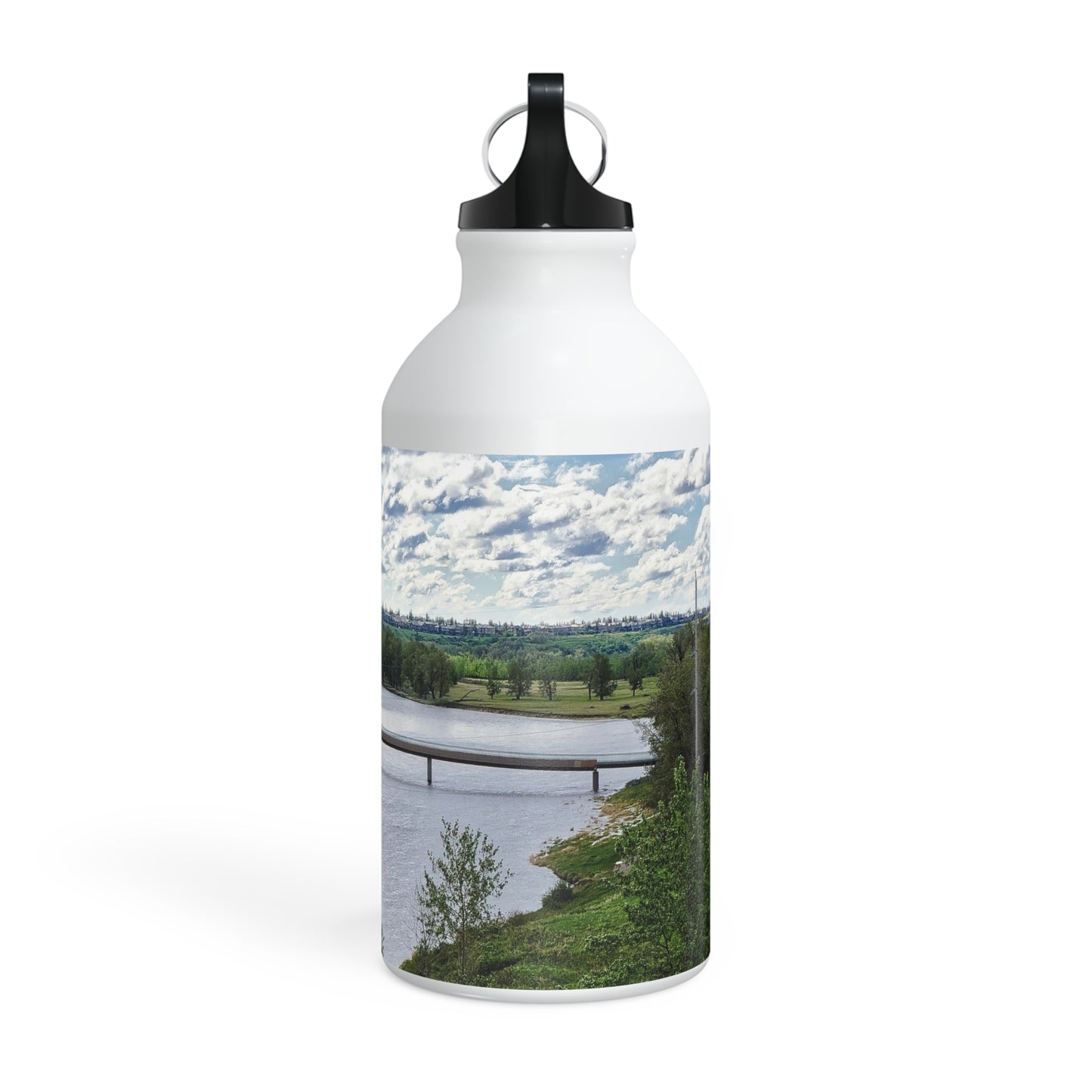 Oregon Sport Bottle - Bow River Fish Creek Park Mallard Point HDR